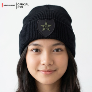 Army 2nd Infantry Division Beanie Hat Knit Premium - Black