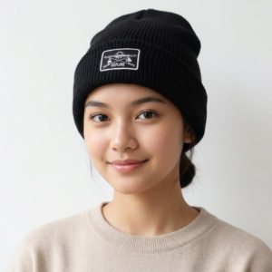 Adventure Explore Survival Beanie Hat Knit Premium - Black